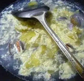 Make Sour sauce, round toad soup step 8