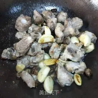 Make Potato burn ribs step 6