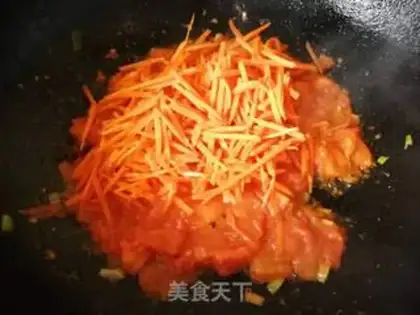 Make Tomato carrots step 9