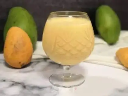 Make Milk mango juice step 5