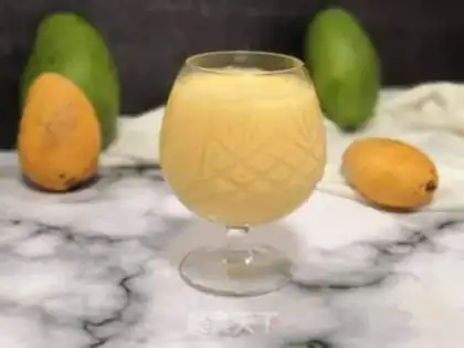 Make Milk mango juice step 7