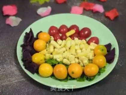 Make Corn and fruit platter step 5