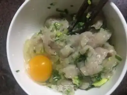 Make cucumber fried fish bags step 3