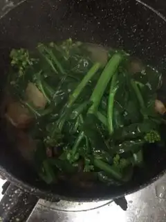 Make Blue mustard step 5