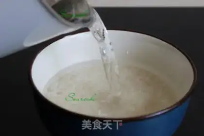 Make Shrimp spinach step 1