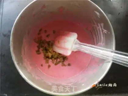 Make Flamingo waffles step 6