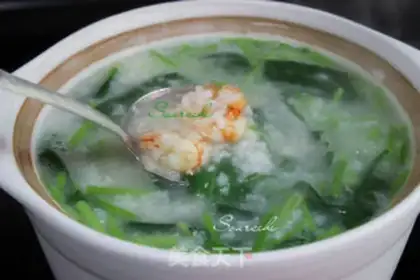 Make Shrimp spinach step 7