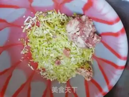Make Yellow Spring Roll step 2