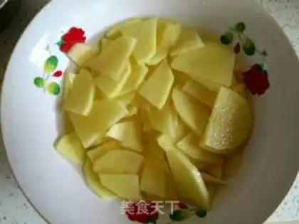 Make Frozen potatoes step 1