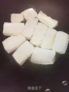 Make Precious water tofu step 2