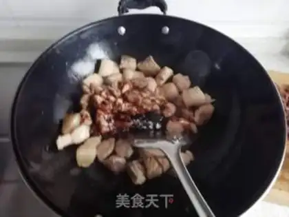 Make Radish meat step 4