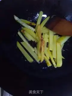 Make Celery with potatoes step 6