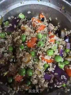 Make Peas eggs step 2