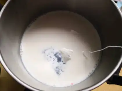 Make Bean milk tea step 0