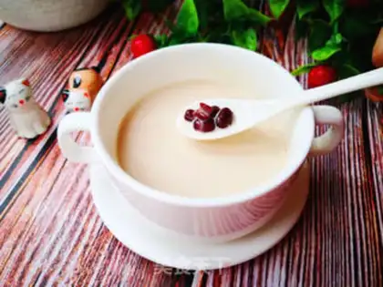 Make Bean milk tea step 3