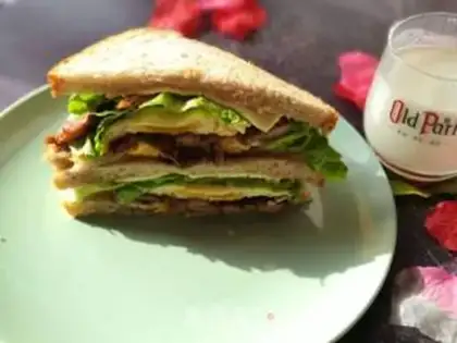 Make Beef egg sandwich step 7