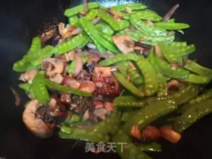 Make Orléans chicken and Dutch beans step 4