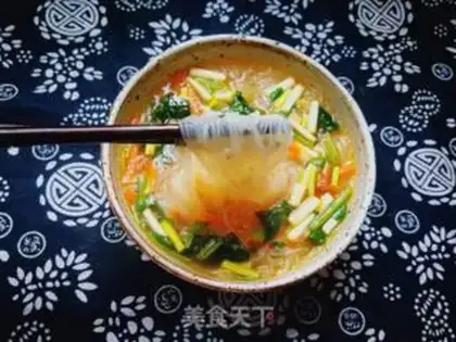 Make Spinach fan soup step 11