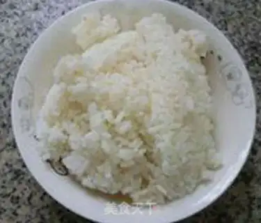 Make Egg shrimp fried rice step 0