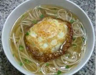 Make ♪ Fried egg oatmeal noodles ♪ step 5