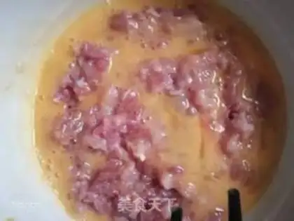 Make Meat and eggs step 2