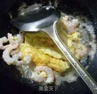Make Egg shrimp fried rice step 7