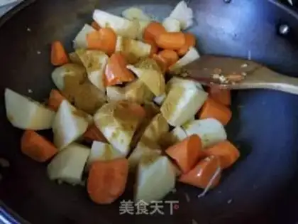 Make Curry chicken step 5
