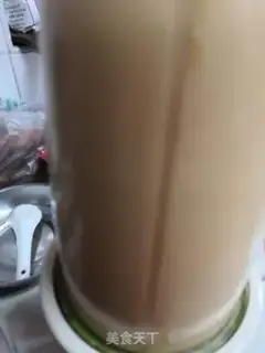Make Bean mango milkshake step 2