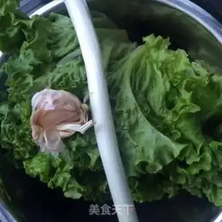 Make Garlic lettuce step 0