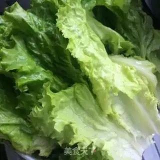 Make Garlic lettuce step 1