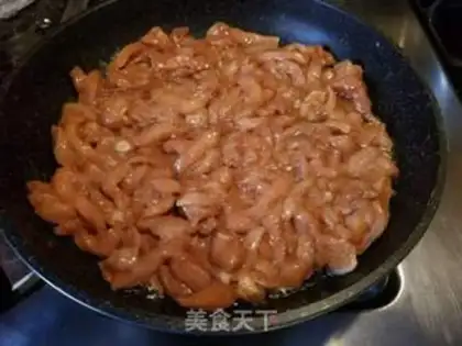 Make Onion fried chicken step 2