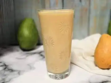 Make Bean mango milkshake step 7