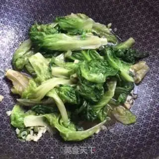 Make Garlic lettuce step 4