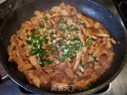 Make Onion fried chicken step 5