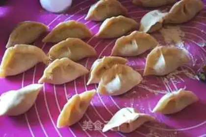 Make Sour pork dumplings step 4