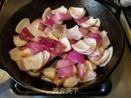 Make Onion fried chicken step 6