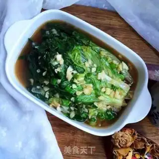 Make Garlic lettuce step 6