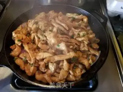 Make Onion fried chicken step 7