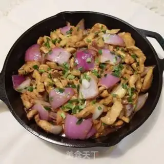 Make Onion fried chicken step 8