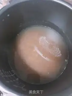 Make Green bean congee step 4