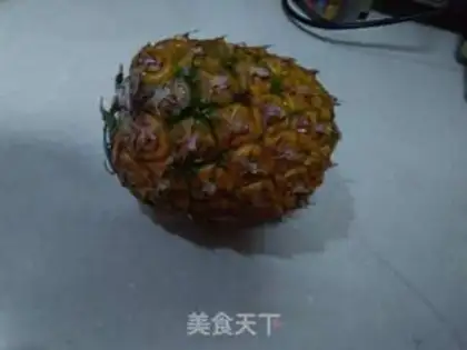 Make Pineapple dry step 0