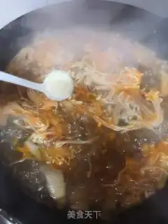 Make Pickles, chumps, chrysanthemum soup step 4