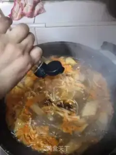 Make Pickles, chumps, chrysanthemum soup step 5