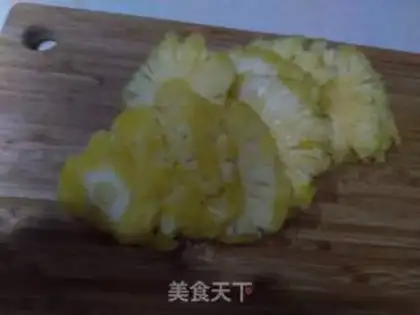 Make Pineapple dry step 2