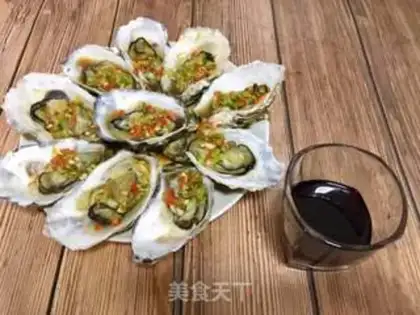 Make Microwave garlic roasted oysters step 16
