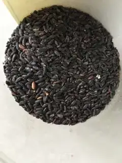 Make Black rice congee step 0