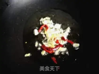 Make Garlic fan barley step 5