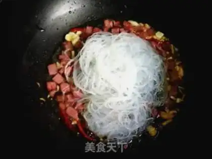 Make Garlic fan barley step 7