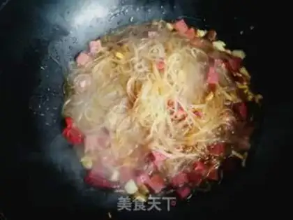 Make Garlic fan barley step 9