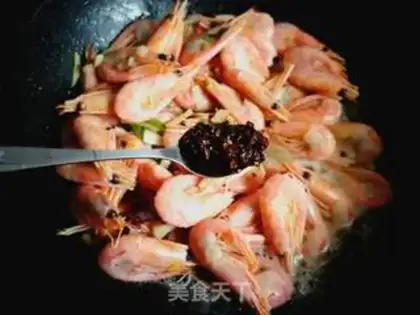 Make Spicy shrimp step 3